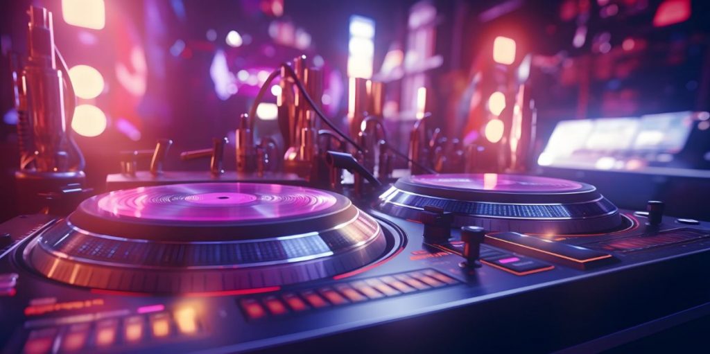 casino and music concept image